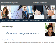 Tablet Screenshot of analyses-graphologiques.com